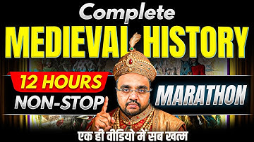 Complete Medieval Indian History UPSC in One shot! by Pratik Nayak #upscprelims2025
