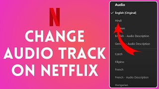 How to Change Audio Track in Netflix Account 2024 | Audio Track Change in Netflix Account