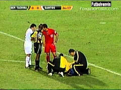 Deportivo Tachira - Santos. Copa Libertadores 2011