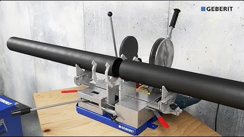 Geberit welding machine Media - Functionality