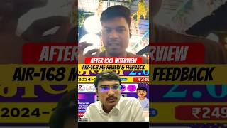 Shocking Review &amp; Feedback After IOCL Interview !! 😱😳 #iocl #ioclinterview #gate2025