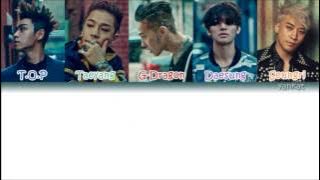 BIGBANG – BAE BAE Color Coded Han Rom Eng Lyrics