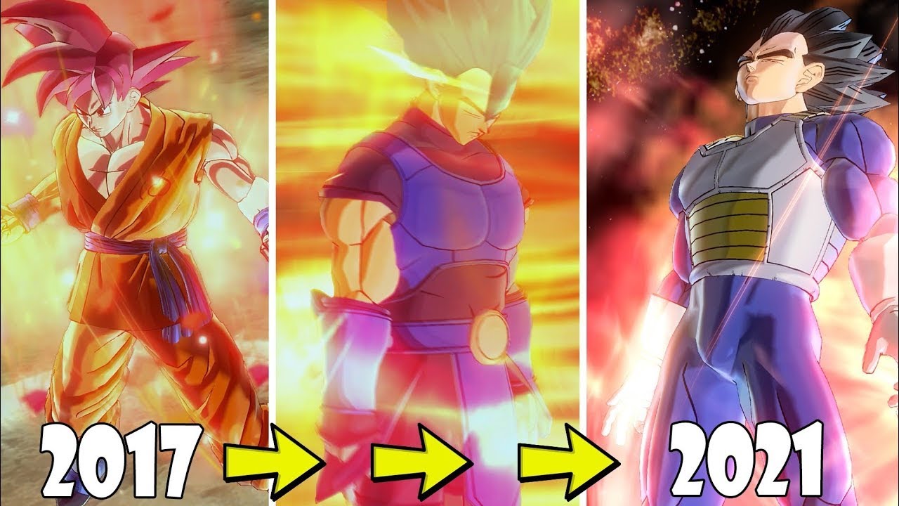 The Evolution of Super Saiyan God Transformations in Dragon Ball ...