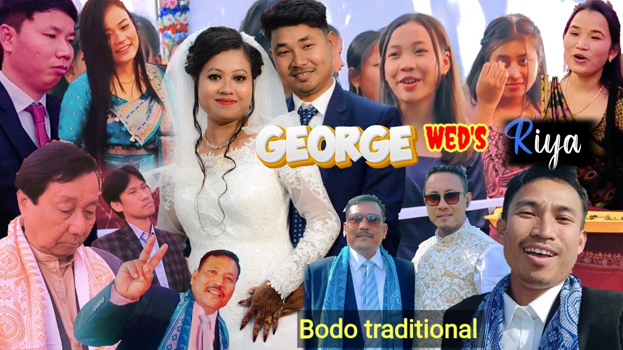 George wed's Riya  || WEST BENGAL BODO TRADITIONAL || 19  December 2023 @prembodovlogs2022