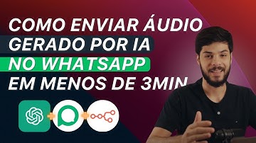 COMO ENVIAR ÁUDIOS GERADOS POR IA NO WHATSAPP USANDO A EVOLUTION API (RÁPIDO)
