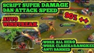 "NEW UPDATE" SCRIPT DAMAGE ENERGI MAX ALL HERO 3 IN 1 PATCH GRANGER WORK DI RANK/CLASIC