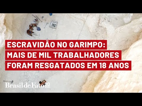 Escravidão no garimpo: mais de mil trabalhadores foram resgatados nos últimos 18 anos