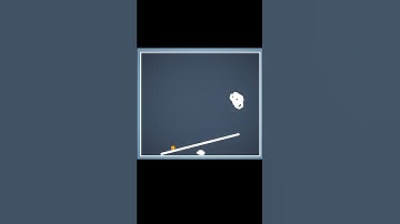 brain it on level 36 background scene 😒 make the ball touch with ceiling #shorts