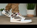 TRAVIS SCOTT Air Jordan 1 Low REVERSE MOCHA Review & On Feet