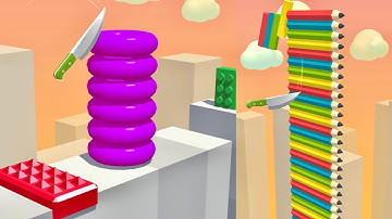 ASMR Slice It All! Gameplay New Update All Levels Android, iOS