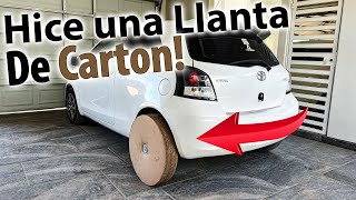 Puede una rueda de carton sostener el coche de 2 toneladas?'. by Galo Morales 11,832 views 2 years ago 18 minutes