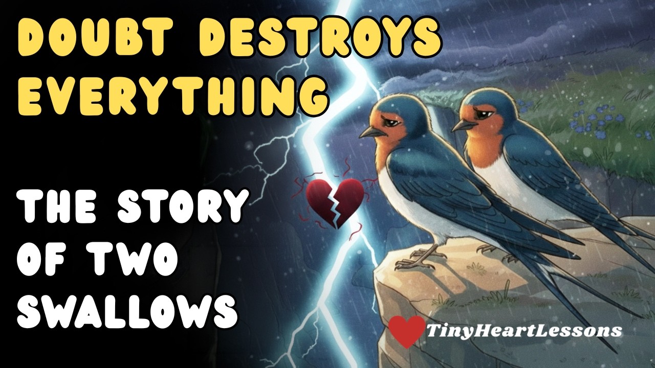 How Suspicion Breaks What Love Built  | The Two Swallows | Motivational Moral Story