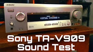 Sony TA-V909 Integrated AV Amplifier Sound Test
