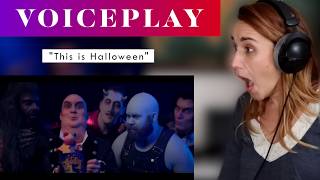 VoicePlay "This is Halloween" REACTION & ANALYSIS by Vocal Coach/Opera Singer