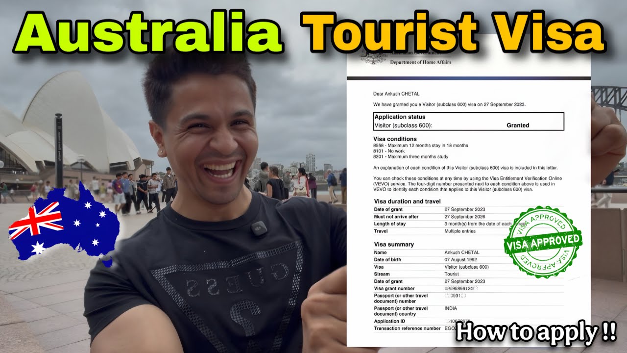 AUSTRALIA TOURIST VISA | How to apply | complete guide | latest update 2026