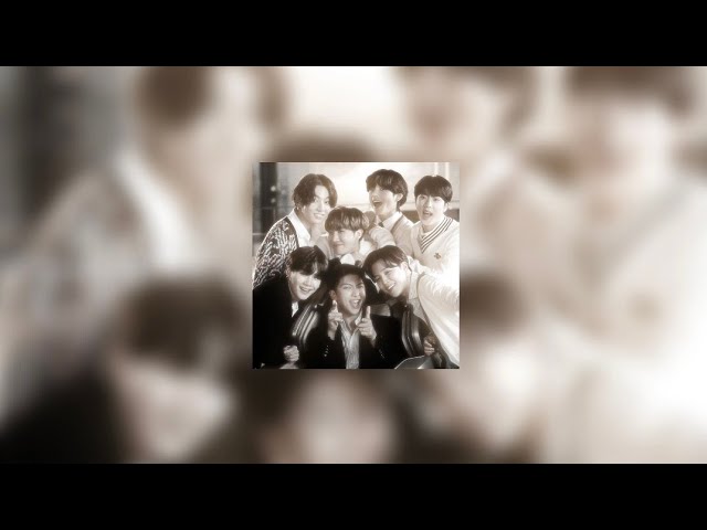 BTS - SWIM [sped up]
