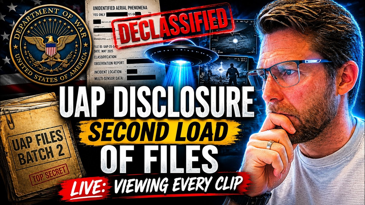 Uap File Drop THE SECOND UAP FILE DROP IS HERE… LIVE REACTION - YouTube