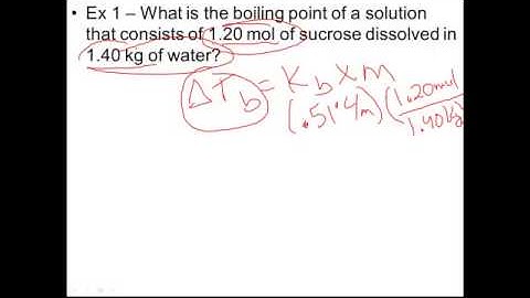 Video   Colligative Properties
