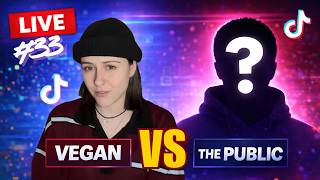 🔴 LIVE: VEGAN Takes on Online Strangers