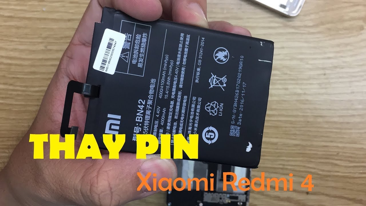 Xiaomi redmi 4 аккумулятор
