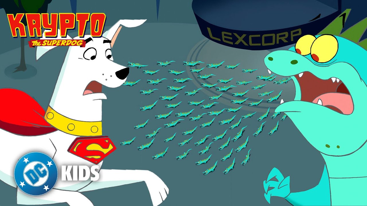 🦎 Reptile Rampage! | Krypto The Superdog | 
