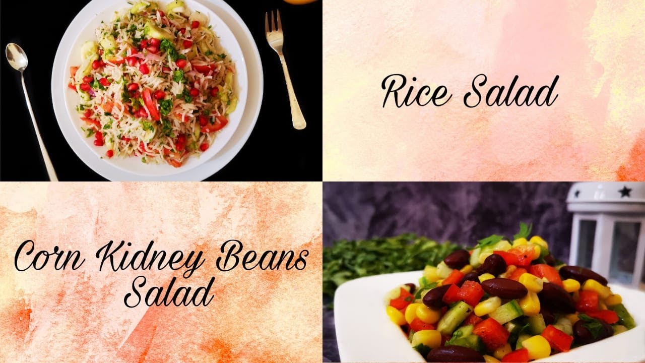 Corn Kidney Beans Salad // Rice salad Recipe YouTube