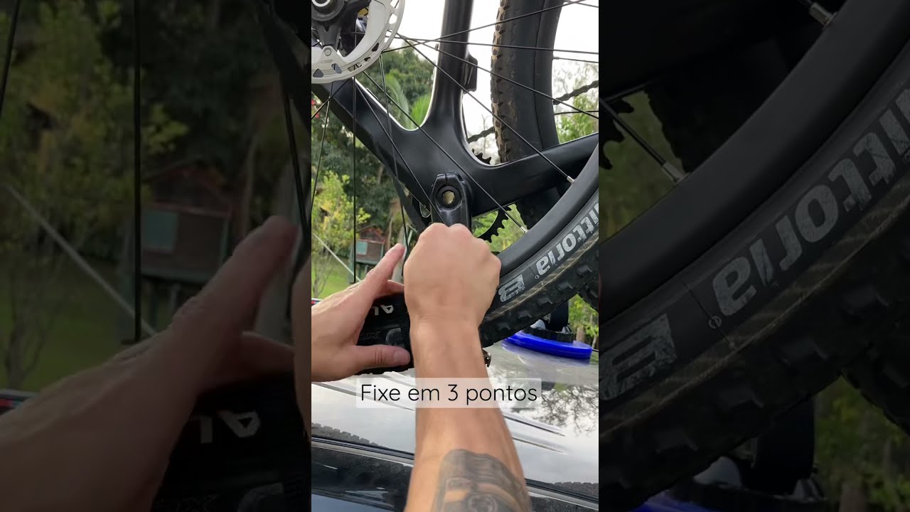 Rack de ventosa pra bike  