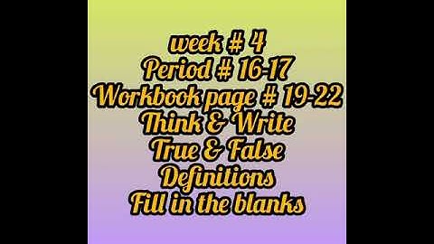 Science lecture of class 5