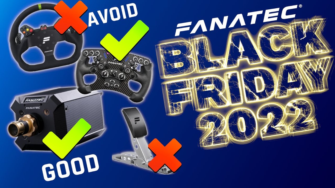 Fanatec Black Friday Sale What's Good (And What's Not) YouTube