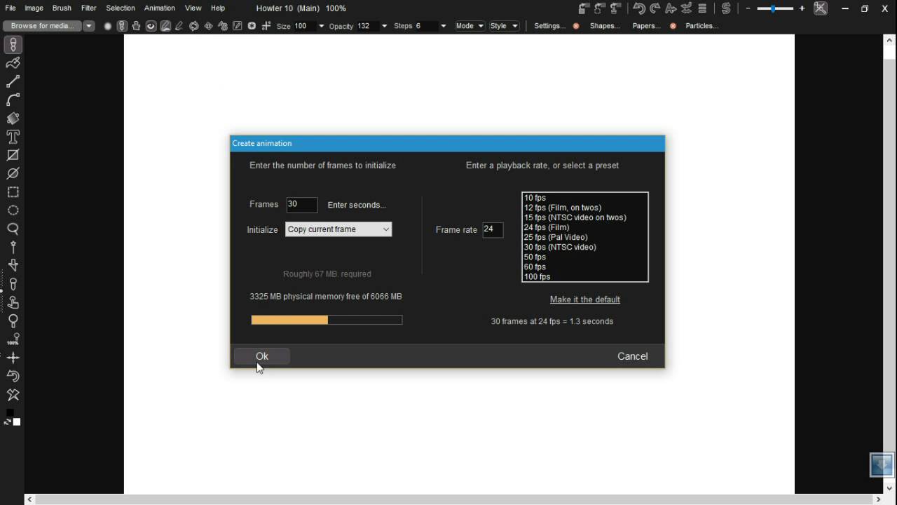 the Animation menu of PD Howler 10 - YouTube