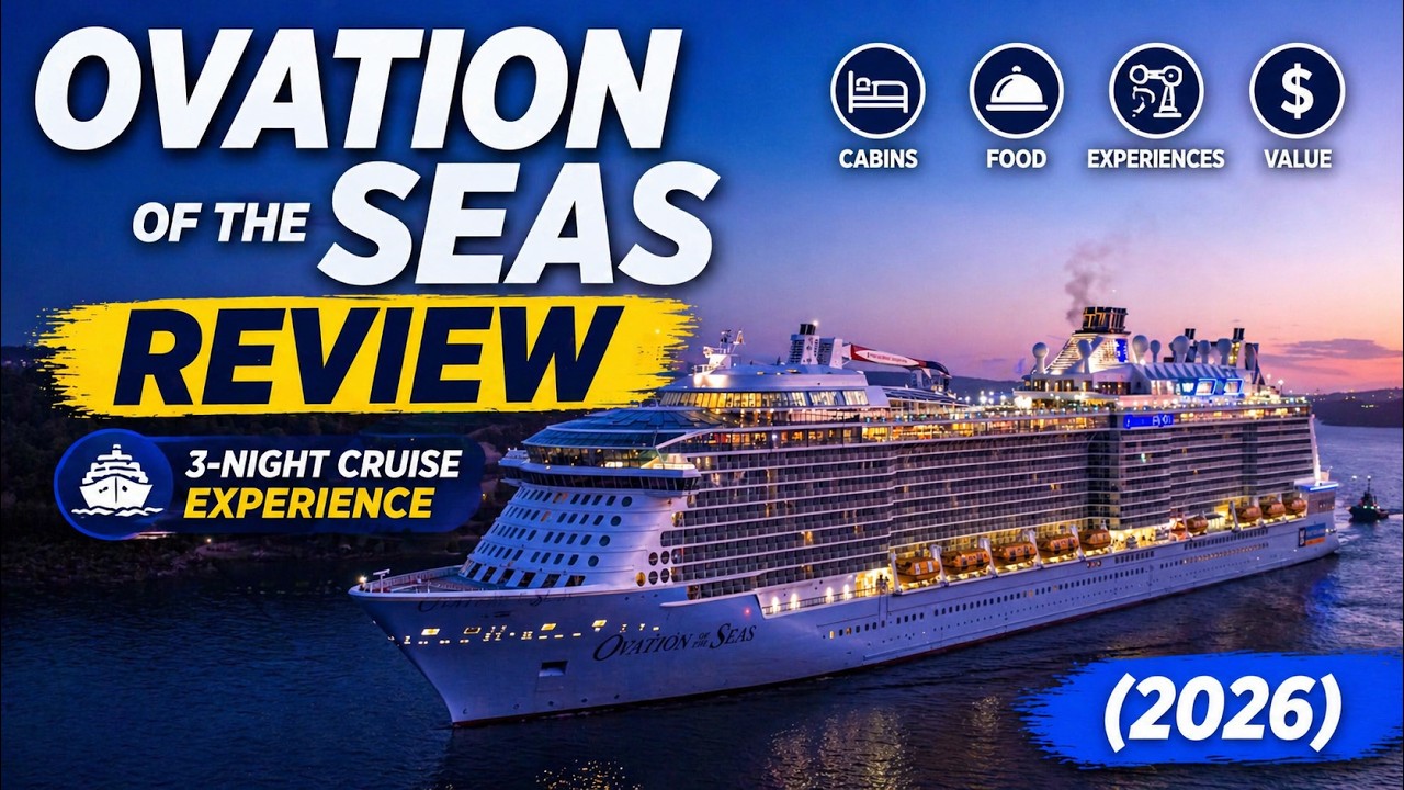 Ovation of the Seas Review: 3-Night Cruise Experience (2026)