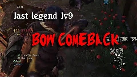 1v9 bow comeback the last of us remasterd