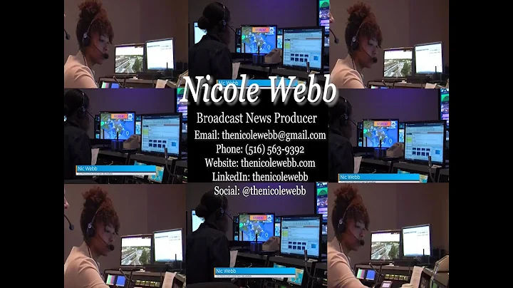 Nicole Webb News Producer Career-Highlight Reel