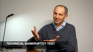 Credit Management Advice #1 ⚠️Caution!  Technical Bankrupt!