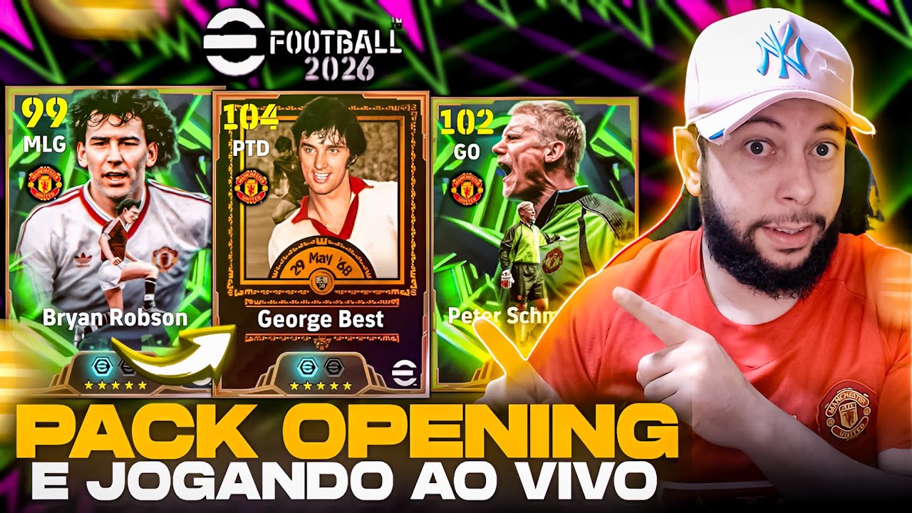 🚨PACK OPENING + DIVISÕES ONLINE no Efootball2026!
