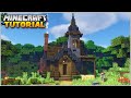 Minecraft 1.17 Tutorial: How to Make a Starter House in Minecraft!