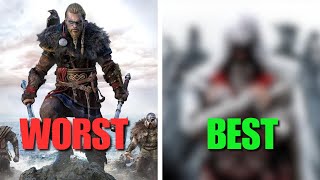 Famous Ranking All Assassin's Creed Games From WORST to BEST Wealth