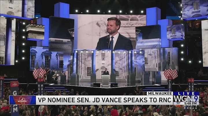 Full: JD Vance's address at the RNC