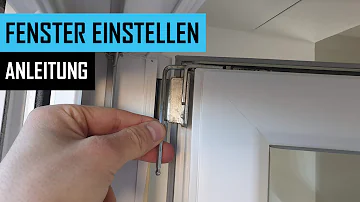 Wie oft muss man Fenster einstellen?