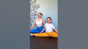 Isn’t she cute😍😍😭 Front Split Tutorial🔥#frontsplit #tutorial #howto #shorts #gymnast