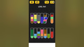 【Water Sort Puzzle】 Level 1147