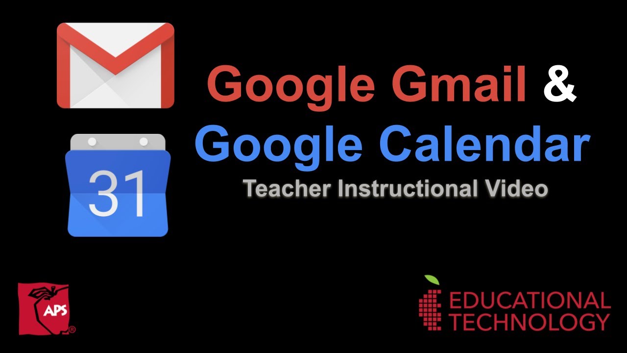 Gmail and Calendar Overview May 2020 YouTube