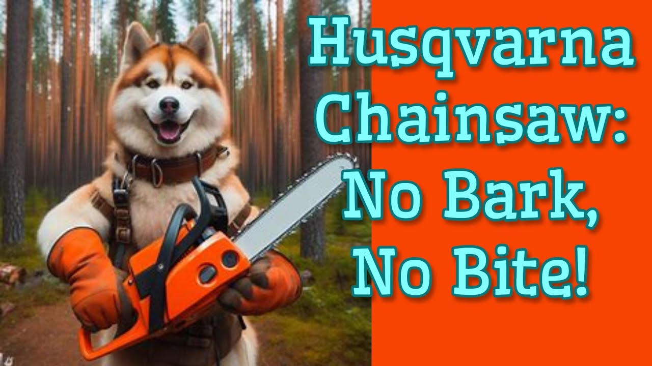 Husqvarna 460 Rancher Falls on its Face, Why? - YouTube