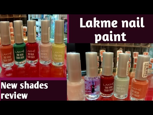 Lakme Color Crush Nail Art 6ml - Multishades | eBay