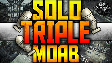 MW3: INSANE SOLO TRIPLE MOAB - Introducing KRNG Tally!
