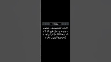 صفات فئة من المؤمنين .. سورة المؤمنون .. القارئ #صلاح_بوخاطر