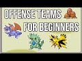Offense teams for beginners  gen 3 ou pokemon showdown