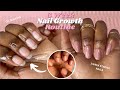 6 Week Damaged To Strong Nails Growth Routine | How To Start Growing Long Natural Nails