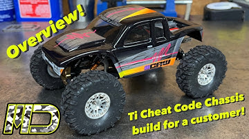 Mazz Designs Cheat Code Chassis built for a customer.