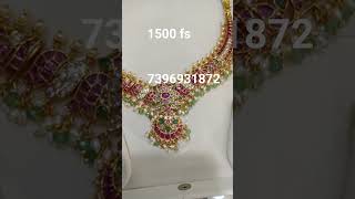 #onegramgold #goldlooknecklace #premiumquality #shorts #whatsapp mo:7396931872
